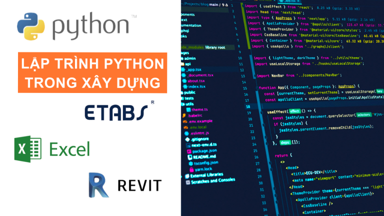 Python. Kỹ sư xây dựng có cần biết lập trình không?