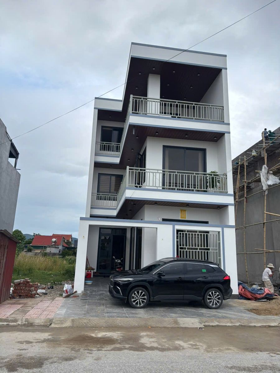 Mặt tiền thực tế nhà ở gia đình Anh Minh tại Thanh Hóa